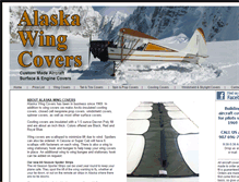 Tablet Screenshot of alaskawingcovers.com